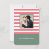 Winter Wedding Floral Wreath  | Dank u wel Bedankkaart (Achterkant)