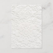 Winter Wedding QR Code Details Informatiekaartje (Achterkant)