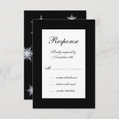 Winter Wedding RSVP (Voorkant / Achterkant)