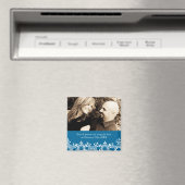 Winter Wedding Save the Date Magneet (Insitu (Vaatwasser))