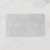 Winter Wedding Silver Gift Registry Informatiekaartje (Achterkant)