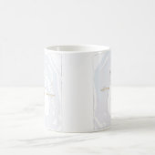 Winter Wedding Snowman Bride en Groom Koffiemok (Center)