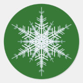 Winter Wedding Sticker (Voorkant)