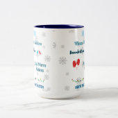 Winter Wensen Kerstmis Mok (Center)