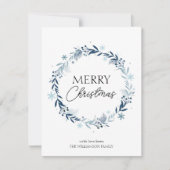 Winter Wenskaart kerst Feestdagenkaart (Voorkant)