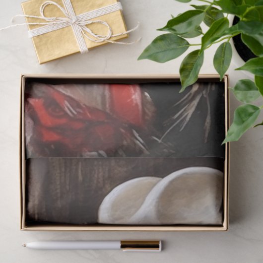 Winter Western Pet Tissuepapier (Geschenk)