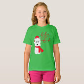 Winter Westie Baby is koud buiten T-shirt (Voorkant volledig)