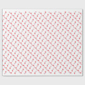 Winter Westie Cadeaupapier (Vlak)