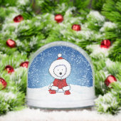 Winter Westie Sneeuwbol (Kerstmis)