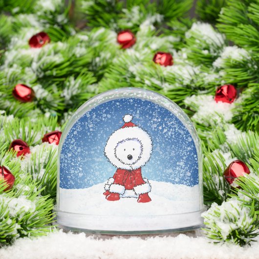 Winter Westie Sneeuwbol (Kerstmis)
