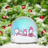 Winter Westies Snow Globe Sneeuwbol (Kerstmis)