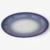 Winter Wheel of the Year Papieren Bordje (Gekanteld)