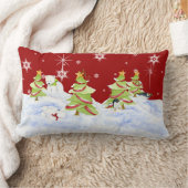 Winter Whimsey Pinguïn Polar Beer Baby's in Sneeuw Kussen (Deken)