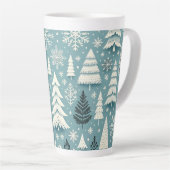 Winter Whimsy Bos Latte Mok (Rechterhoek)