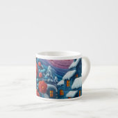 Winter Whimsy  Espresso Kop (Voorkant rechts)