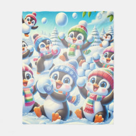 Winter Whimsy Fleece Deken