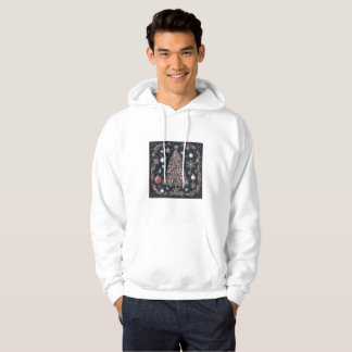 Winter Whimsy Hoodie - Feestelijke Elegantie voor 