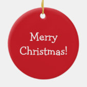 Winter Whimsy Penguin Keramisch Ornament (Achterkant)