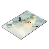 Winter Whimsy Snowman Notitieboek (Linkerzijde)