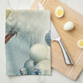 Winter Whimsy Snowman Theedoek (Quarter Fold)