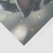 Winter Whiskers Kerstmis Mouse Decoupage Tissuepapier (Detail)