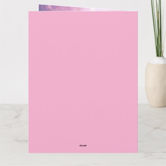 Winter Whispers and Fairy Light  Kaart (Achterkant)