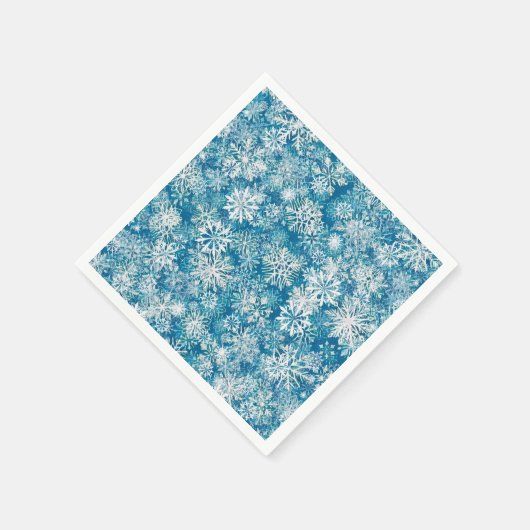 WINTER WHITE AND BLUE SERVET (Hoek)