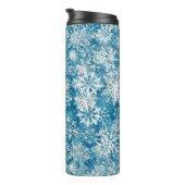 WINTER WHITE AND BLUE THERMOSBEKER (Geroteerd rechts)