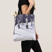 Winter White Birches Tote Bag (Dichtbij)