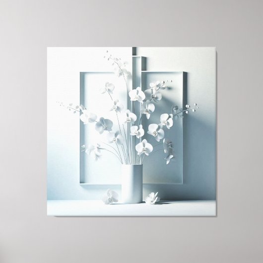 Winter white canvas afdruk (Voorkant)