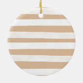 Winter White Cute Beer Mountain First Kerstmis Keramisch Ornament (Achterkant)