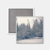 Winter White Magneet (Voorkant / Achterkant)