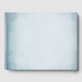 Winter White Poppy Weddenschap Gastenboek (Achterkant)