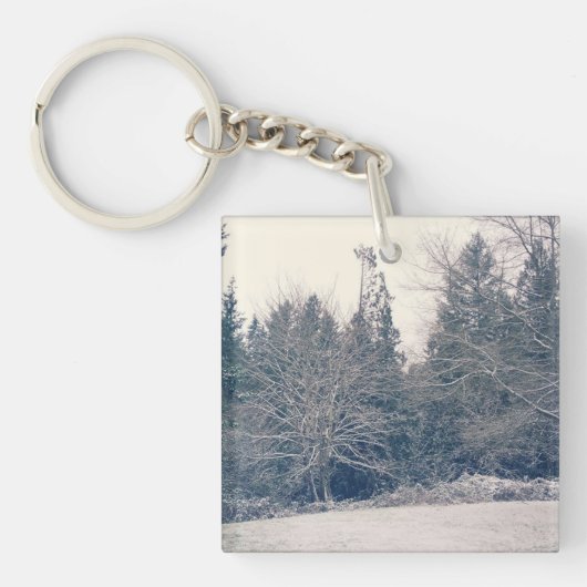 Winter White Sleutelhanger (voorkant)