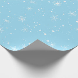 Winter White Snowflake Cadeaupapier