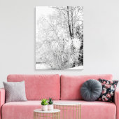 Winter Whites Canvas Afdruk (Insitu (Woonkamer))