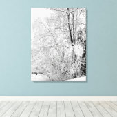 Winter Whites Canvas Afdruk (Insitu (Houten vloer))
