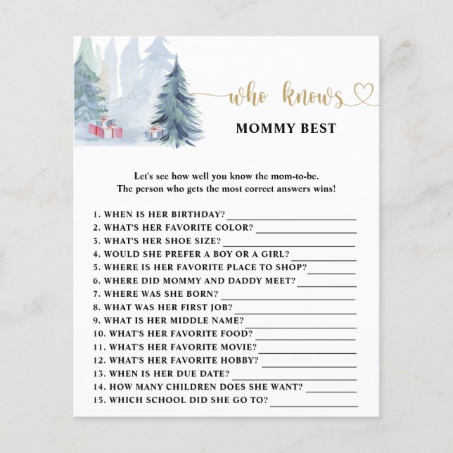 Winter wie kent mama het best (Voorkant)