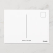 Winter Wildbloemen Briefkaart (Achterkant)