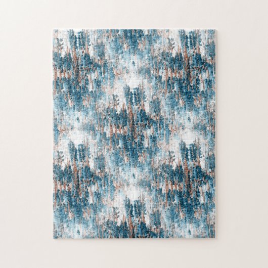 Winter wilde bloemen... legpuzzel (Verticaal)