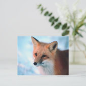 Winter Wildlife Briefkaart (Staand voorkant)