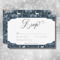  Winter William Morris Elegant Wedding