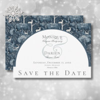 Winter William Morris Elegant Wedding