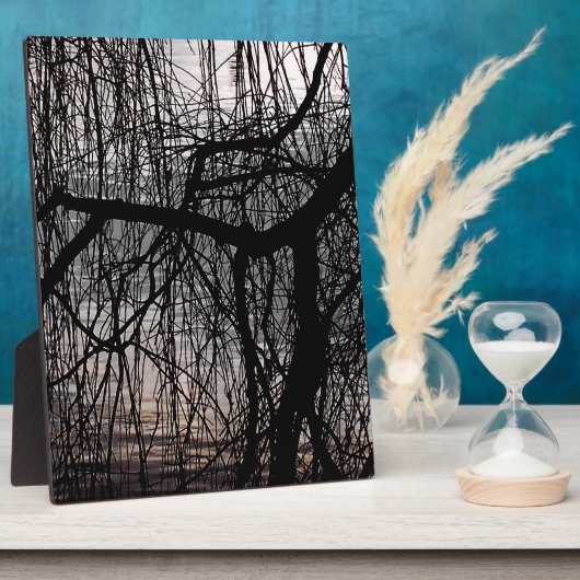 WINTER WILLOW TREE FOTOPLAAT (Zijkant)