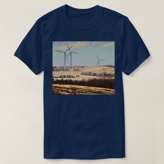 Winter Windmill T-shirt (Design voorkant)