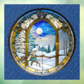 Winter Window Cling Raamsticker (Vel 3)