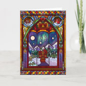Winter Windows Christmas Card Kaart (Voorkant)