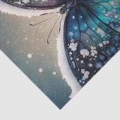 Winter Wings Vlinder Decoupage Papier (Detail)