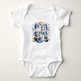Winter Winterse Sneeuwman Romper