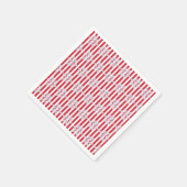 Winter Wishes Feestdagen Stripes Feestservetten Servet (Hoek)